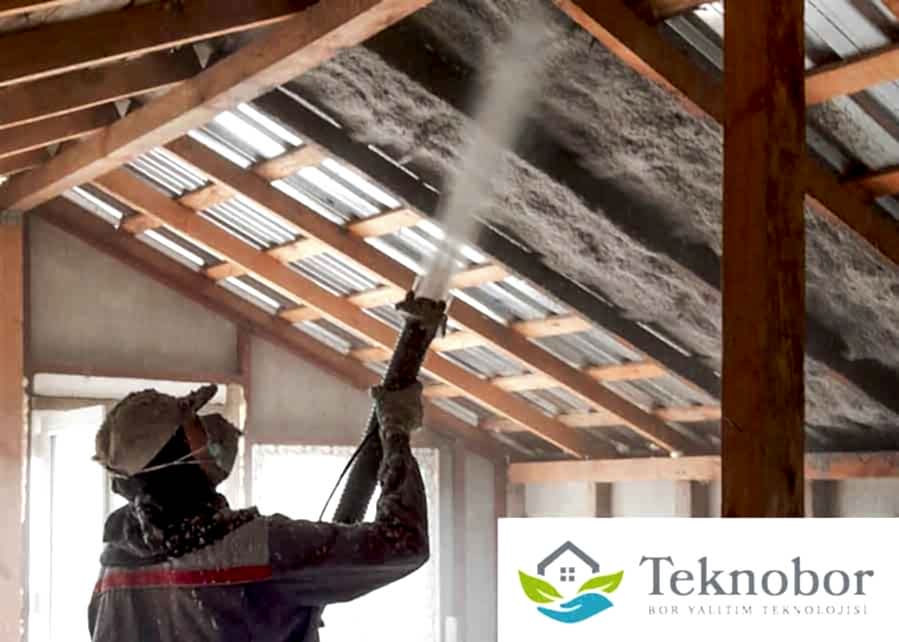 Püskürtme Borlu Çatı Yalıtımı Püskürtme Çatı İzolasyonu